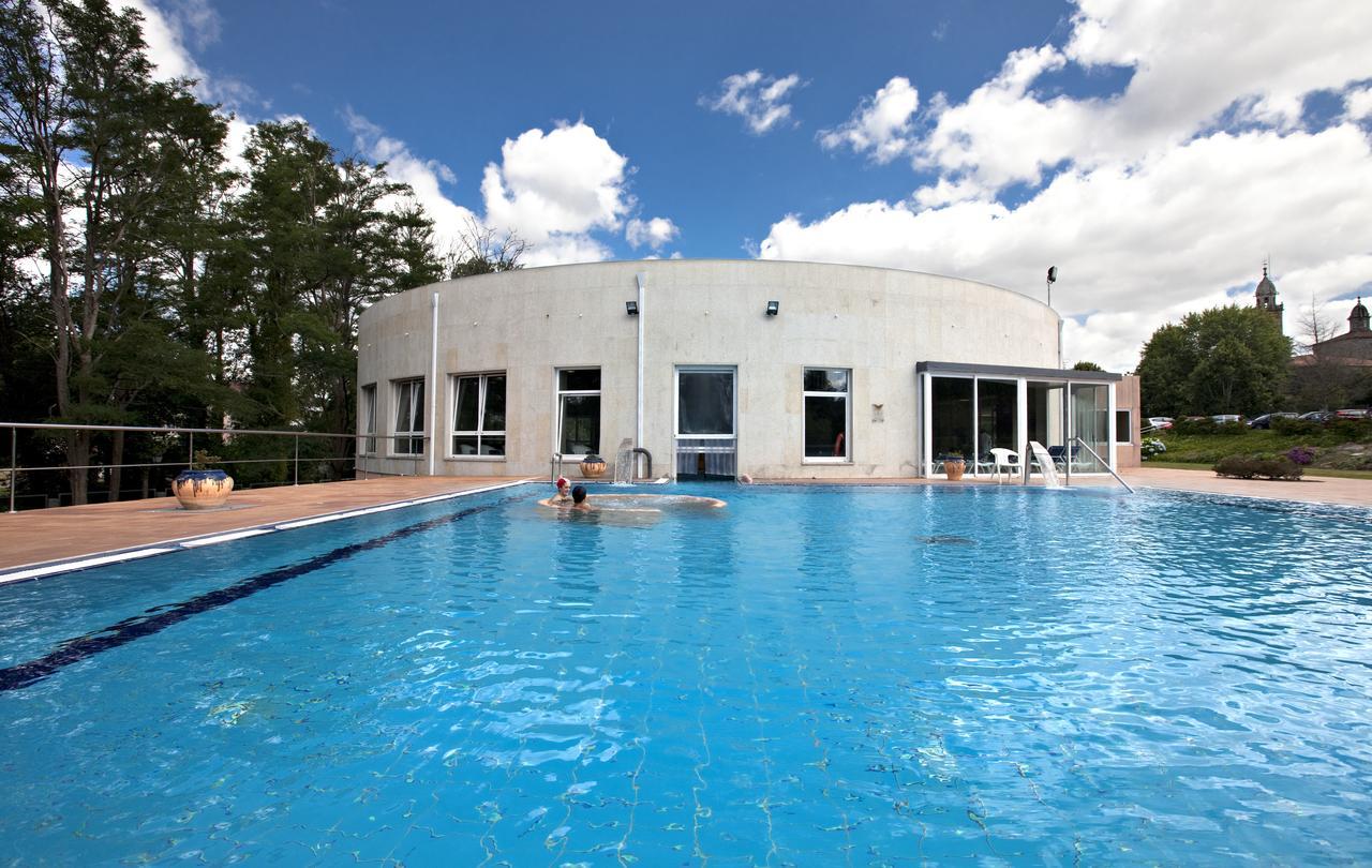 Termas De Cuntis - Hotel Castro Do Balneario Exterior photo